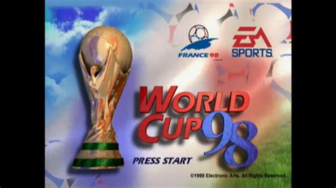 World Cup 98 Gameplay PS1 YouTube