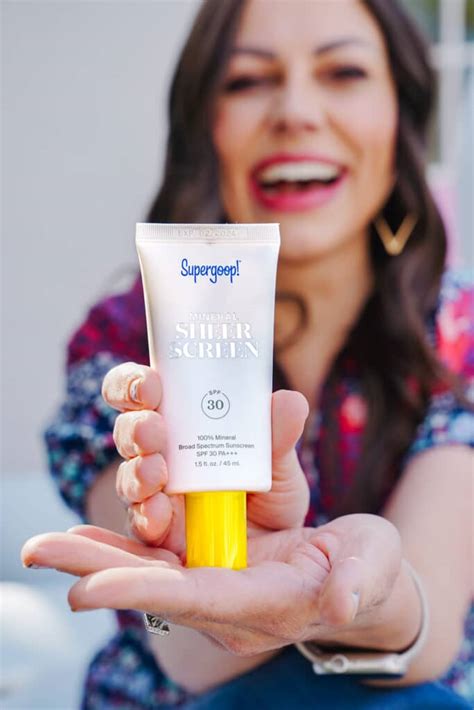 Supergoop Mineral Sunscreen Review Friday Were In Love