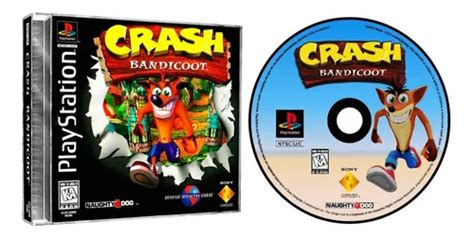 Jogo Cd Crash Bandicoot 1 Para Playstation 1 Ps1 Psone Mercadolivre