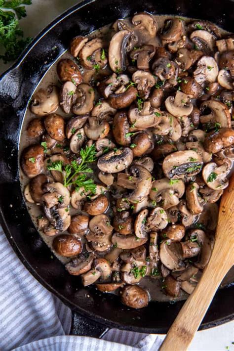 Sautéed Mushrooms For Steak Valeries Kitchen