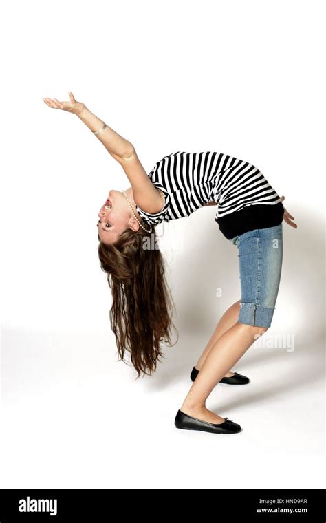 Girl Bending Over Hi Res Stock Photography And Images Alamy