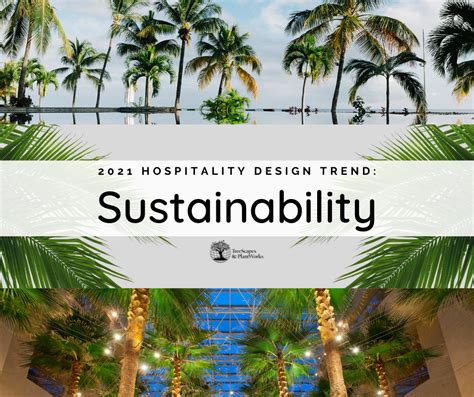 2021 Hospitality Design Trend Sustainability Treescapes And Plantworks