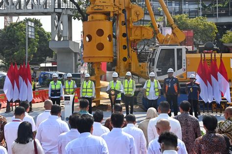 Pembangunan LRT Jakarta Fase 1B Velodrome Manggarai Telan Anggaran Rp 5