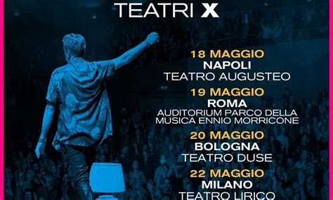 Daniele Silvestri Tour 2023 Quattro Date Anomale Per TEATRI X