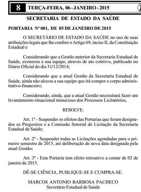 O Maior Do Mundo De Imperatriz Secretaria De Sa De Suspende Todas As