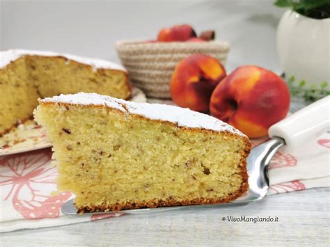 Pan Di Pesche Torta Soffice E Genuina Vivo Mangiando