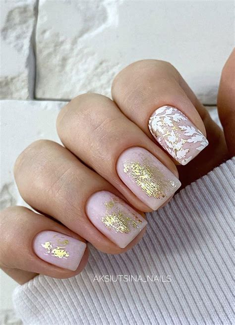 49 Cute Nail Art Design Ideas With Pretty And Creative Details White