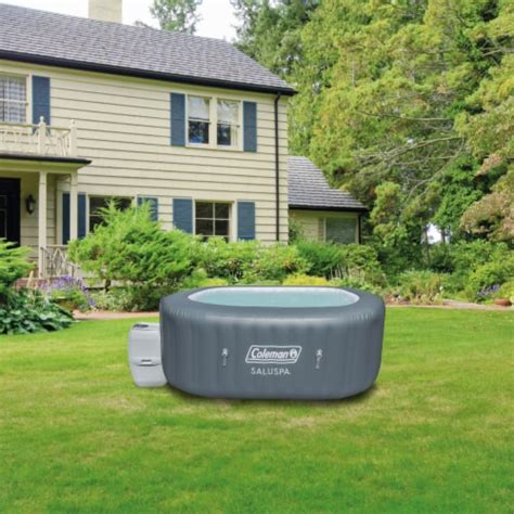 Coleman Saluspa 4 6 Person Inflatable Outdoor Hot Tub With Seat Accessory 2 Piece Fred Meyer