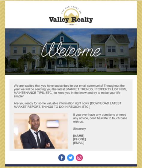 Top Real Estate Email Templates Constant Contact