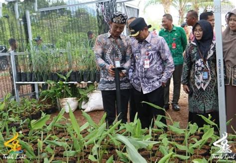 Pj Bupati Tala Resmikan Eduwisata Toga Di Desa Tirta Jaya