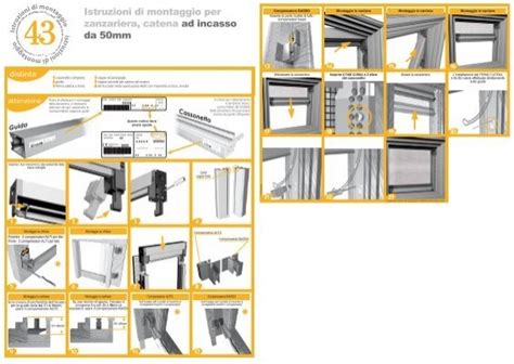 Istruzioni Di Montaggio Per Zanzariera Catena Ad Bettio Zanzariere