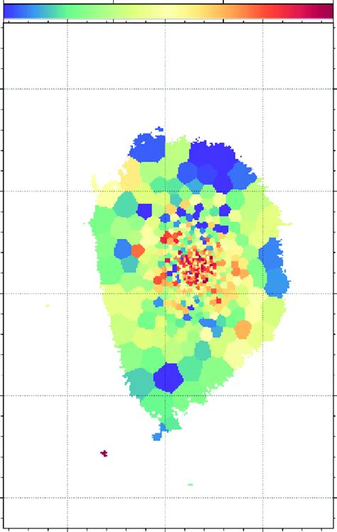 Light Weighted Stellar Age Map Color Bar In Units Of Gyr The Download Scientific Diagram