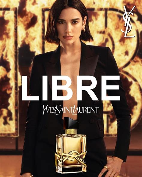 Dua Lipa Glows for Yves Saint Laurent Libre Le Parfum | Yves saint ...