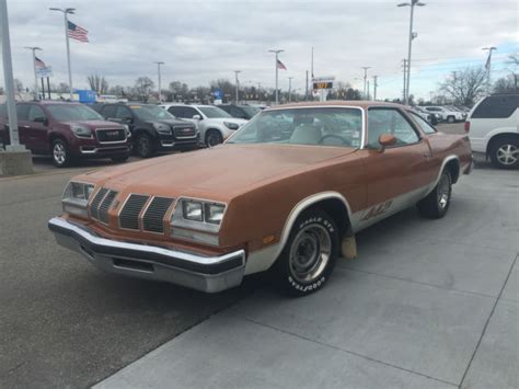 1977 Olds 442 350 Rocket V8 Classic Mandarin Orange White Interior Classic Oldsmobile 442 1977