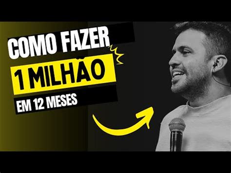 SEGREDOS VALIOSOS PARA FAZER 1 MILHÃO EM 12 MESES Pablo Marçal YouTube