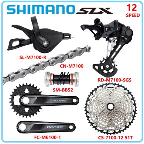 Shimano Grupo De Cambio De Marchas Deore Slx M V Para Mtb Sl Rd