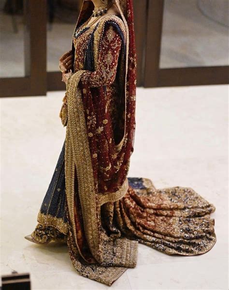 Baraat Bride Wearing Dr Haroon Asian Bridal Dresses Bridal Outfits