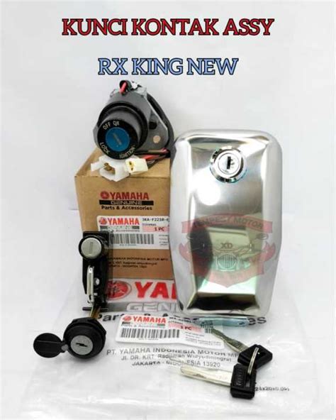 Kunci Kontak Set Rx King New Ka Plus Tutup Tangki Kunci Tool Kit Box