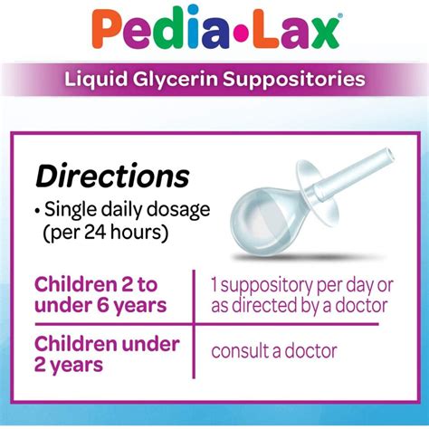 New PEDIALAX SUP 4ML 6 BX Laxative BOX Disposables General For