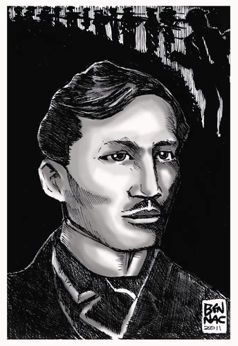 Dr Jose Rizal By Bennaccartoons Famous People Cartoon Toonpool