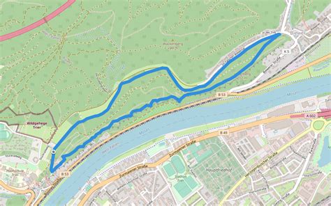 Trier Hiking Trail T1 Weisshausbrunnen Rhineland Palatinate Pacer