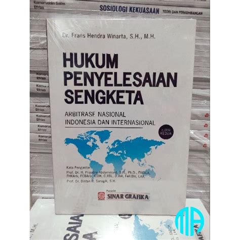 Jual Hukum Penyelesaian Sengketa Arbitrase Nasional Indonesia Dan