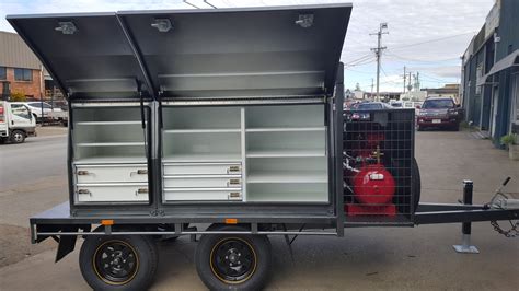 Fb Tradesman Kg Kg Tandem Flat Bed Tradesman Trailer