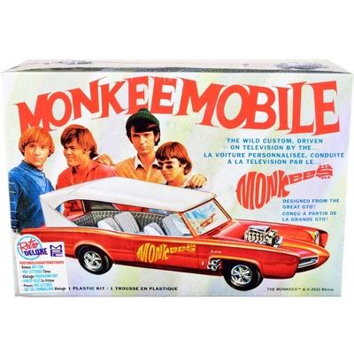 Skill 2 Model Kit Monkeemobile The Monkees 1966 1968 Tv Series 1 25