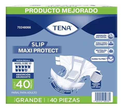 Tena Slip Maxi Protect Pañales Para Adulto talla G 1 Caja