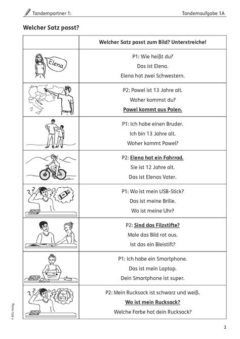 Sekundarstufe Unterrichtsmaterial Daf Daz Grammatik