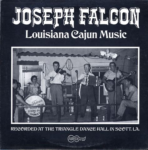 Joseph Falcon Live At A Cajun Dance Arhoolie LP 5005 Down Home