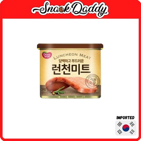 Lotte Luncheon Meat G Dongwon Luncheon Meat G Hansung