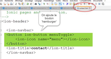 Naviguer Entre Les Pages Avec Ionic Tutowebdesign