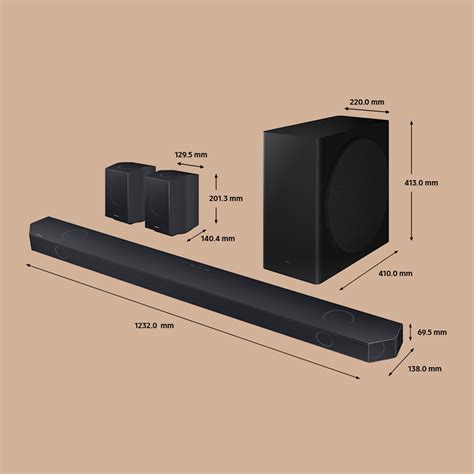 Barra De Sonido Samsung 2024 HW Q990D ZF 11 1 4 656W Dolby Atmos Y