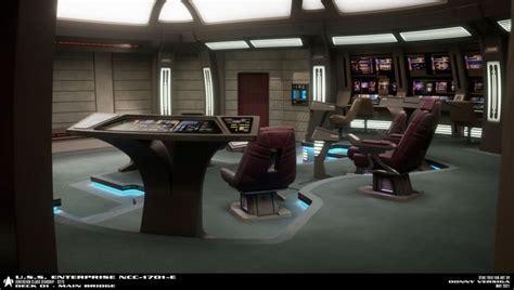 ArtStation U S S Enterprise NCC 1701 E Main Bridge Star Trek