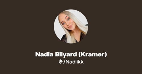 Nadia Bilyard Kramer Linktree