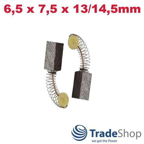 2x Motorkohlen Kohlebürsten 6 5x7 5x13mm für Hitachi DU 10 DR 10 DNV