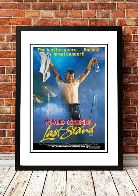 Order Your COLD CHISEL LAST STAND MOVIE POSTER 1983 At