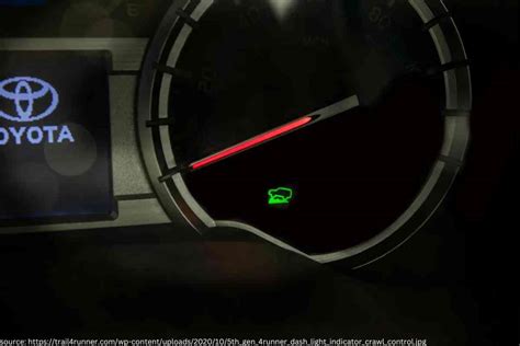 Toyota 4runner Downhill Assist Light Flashing Fixes Four Wheel Trends