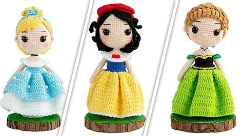 Lindas Princesas Amigurumis Da Disney Novelty Christmas Christmas