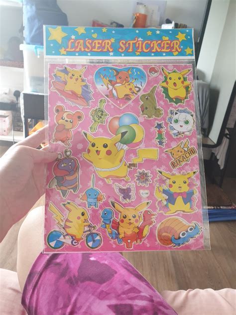 Free pokemon stickers, Hobbies & Toys, Stationery & Craft, Other ...