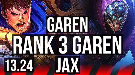 Garen Vs Jax Top Rank Garen Games Br Challenger