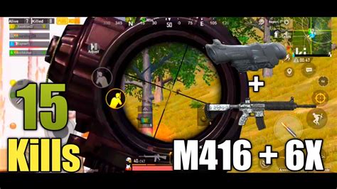 M416 6x Spray Vs Squad Squad Vs Squad Pubg Mobile Highlights