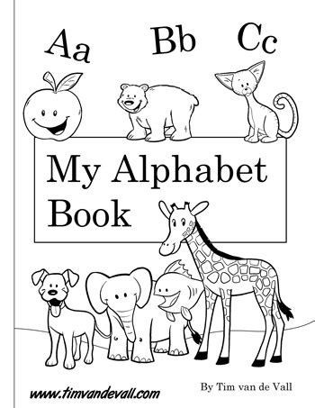 Free Printable Alphabet Book PDF | Printables for Preschool