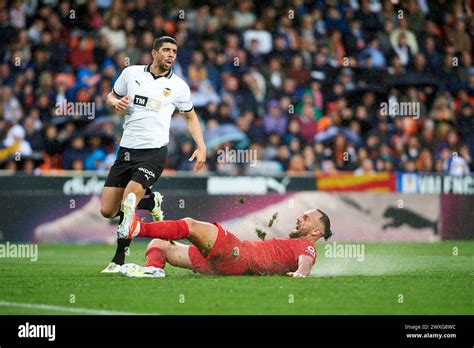 Valencia Spain 30th Mar 2024 Vedat Muriqi Of RCD Mallorca In Action