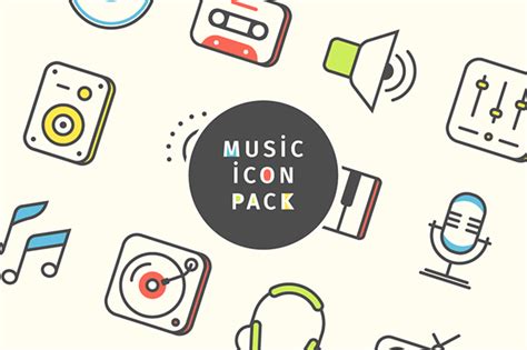 Music Icon Pack On Behance