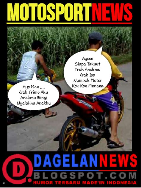 GAMBAR LUCU BALAPAN MOTOR LIAR - DAGELAN NEWS