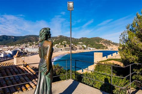 Tossa De Mar On Costa Brava Catalonia Spain Stock Image Image Of