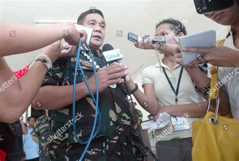 Philippine Armed Forces Chief General Hermogenes Editorial Stock Photo