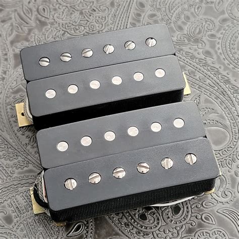 Prs Usa Humbucker Pickup Set In Black Square Reverb